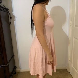 NWOT PINK FLARE CAMI DRESS!